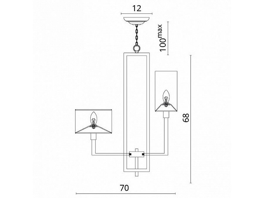 Подвесная люстра Divinare Porta 5933/01 LM-8