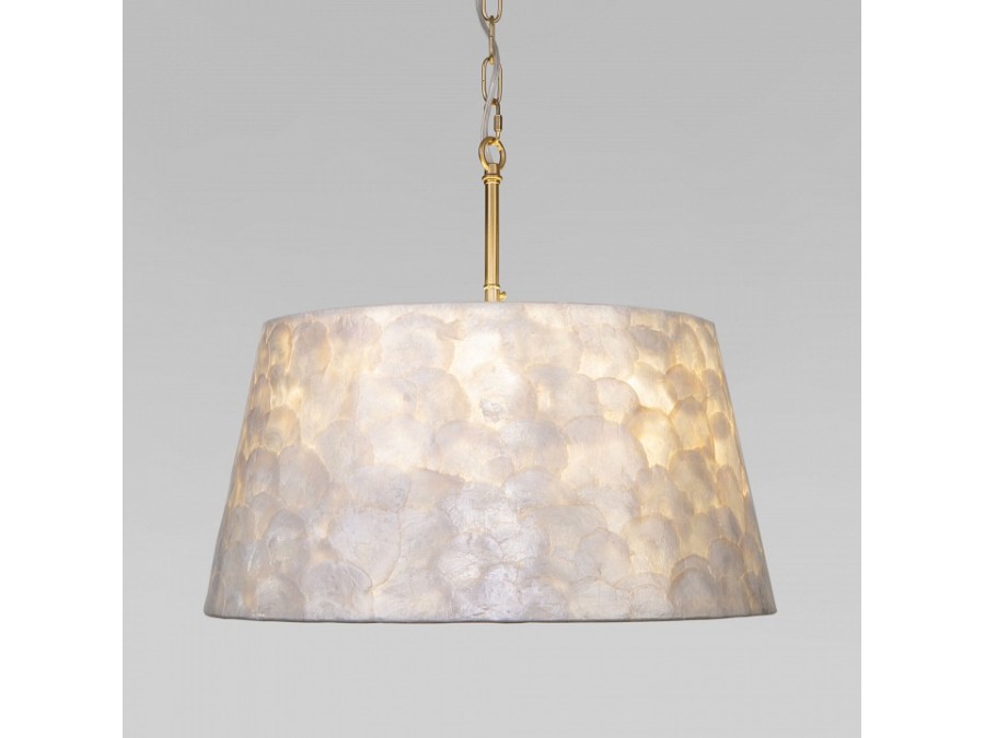 Подвесная люстра Eurosvet  101013/5 латунь/перламутр Smart