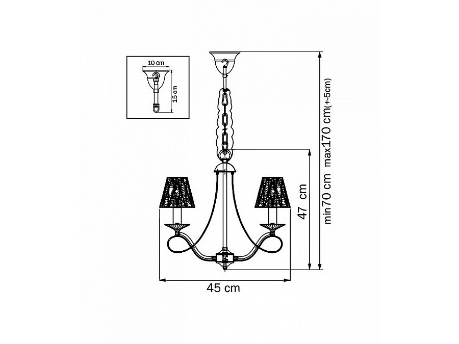 Подвесная люстра Lightstar Riccio 705032K