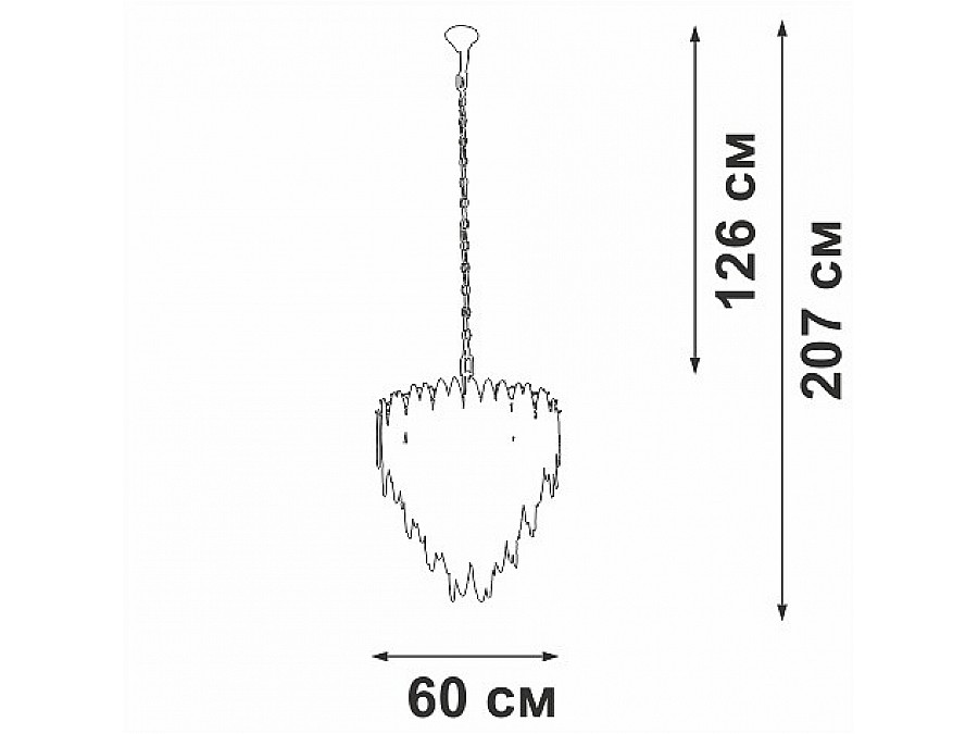 Подвесная люстра Vitaluce V5811 V5811-8/10