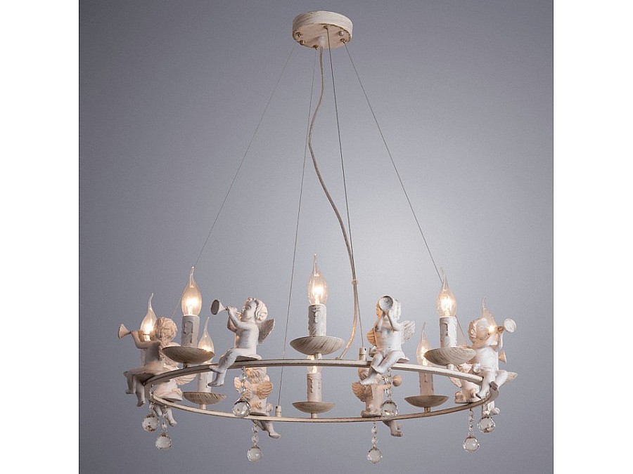 Подвесная люстра Arte Lamp Amur A1133SP-8WG