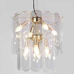 Подвесная люстра Eurosvet Claire 60170/8 золото