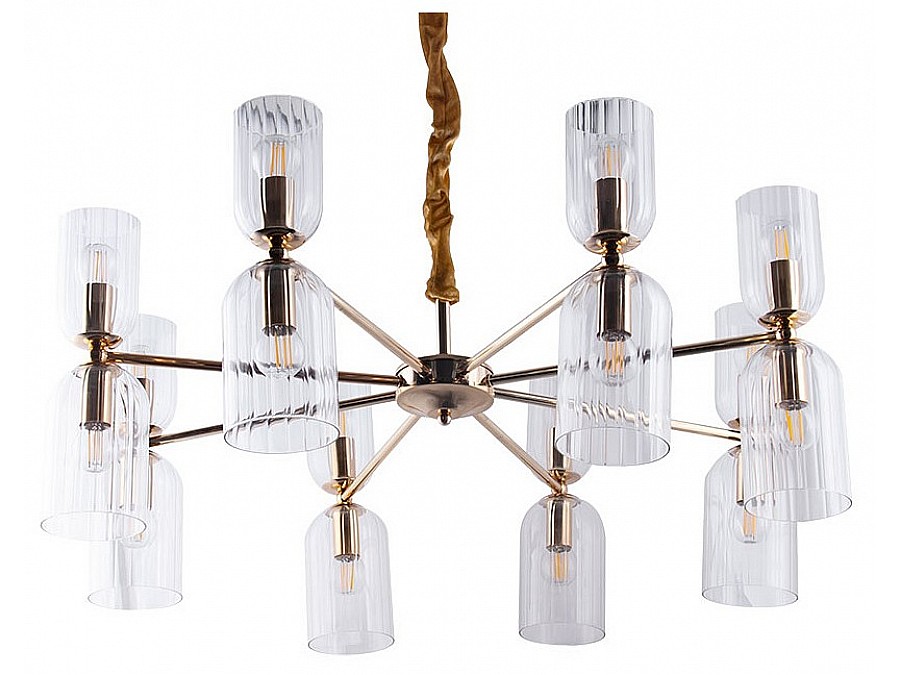 Подвесная люстра Arte Lamp Charm A1623LM-16GO