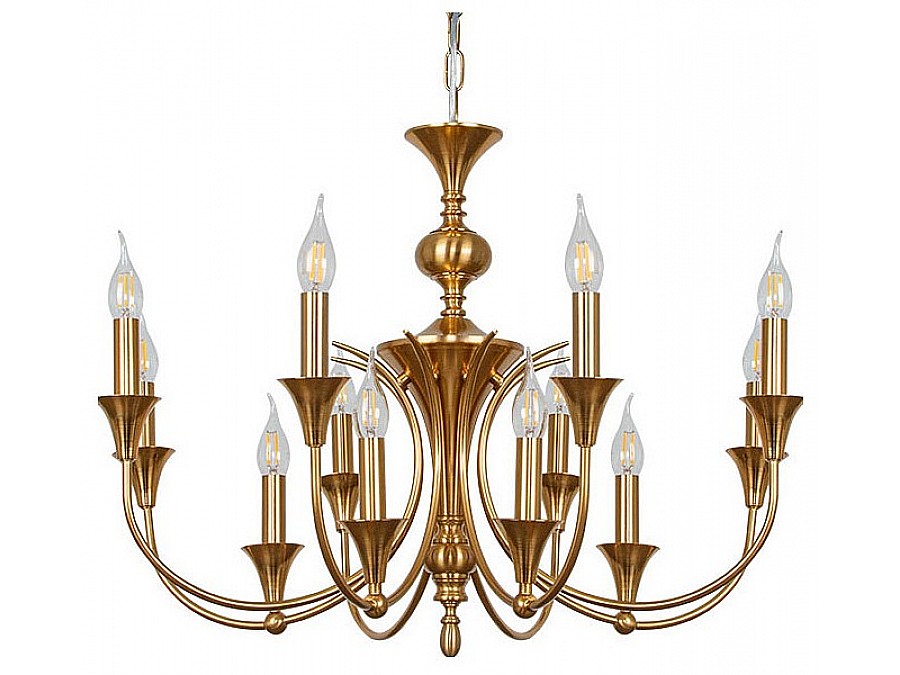 Подвесная люстра Arte Lamp Collinetta A4094LM-12PB