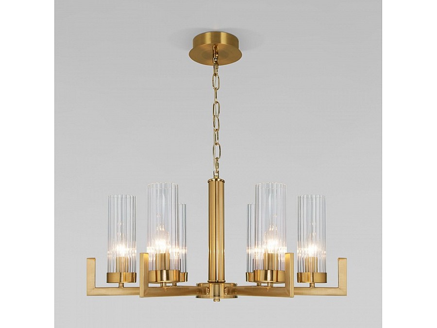 Подвесная люстра Eurosvet Arganie 60133/6 латунь