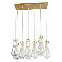 Подвесная люстра DeMarkt Крайс 14 657013909