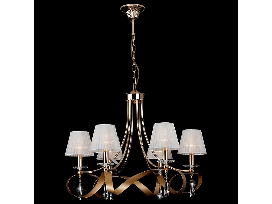 Подвесная люстра Eurosvet Adelia 60063/6 золото