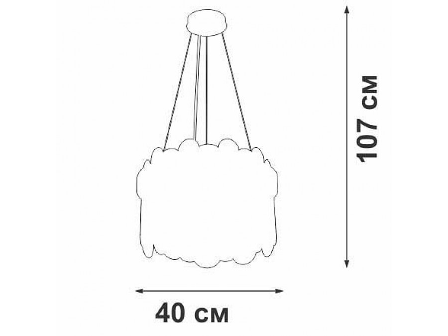 Подвесная люстра Vitaluce V5895 V5895-8/5S