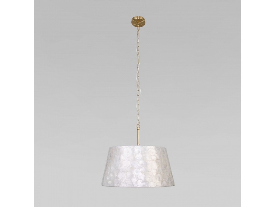 Подвесная люстра Eurosvet  101013/5 латунь/перламутр Smart