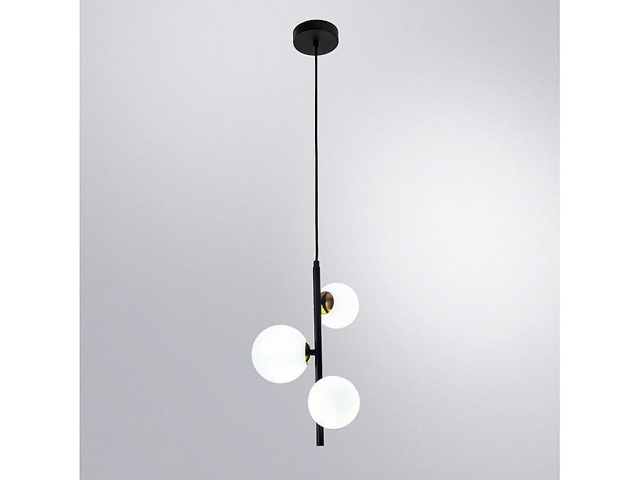 Подвесная люстра Arte Lamp Gemini A2243SP-3BK