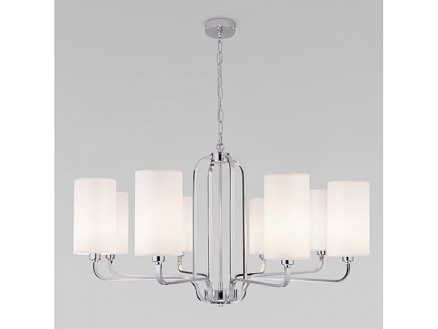 Подвесная люстра Eurosvet Purezza 60128/8 хром