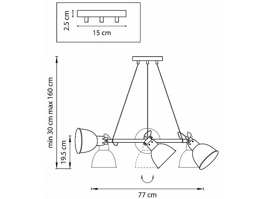 Подвесная люстра Lightstar Acrobata 761160