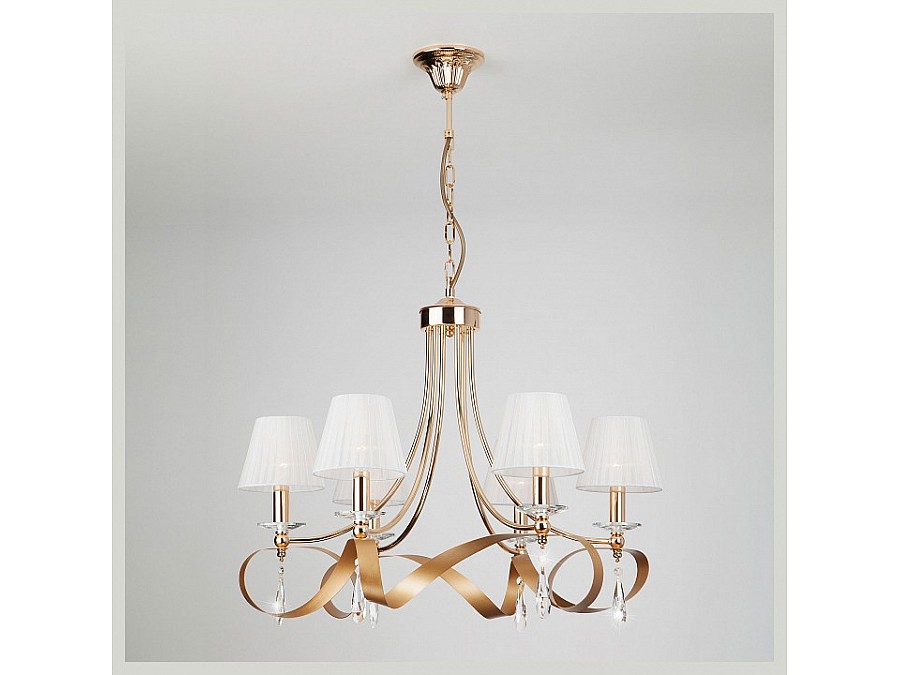Подвесная люстра Eurosvet Adelia 60063/6 золото