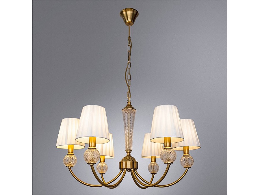 Подвесная люстра Arte Lamp Gracie A7301LM-6PB