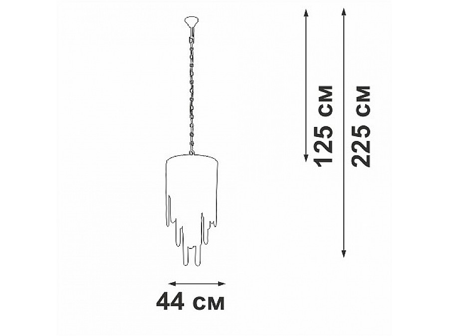 Подвесная люстра Vitaluce V5885 V5885-9/7