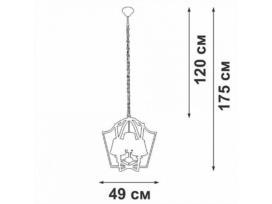 Подвесная люстра Vitaluce V4991 V4991-8/3