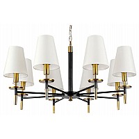 Подвесная люстра Arte Lamp Riccardo A4075LM-8BK