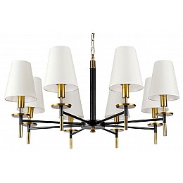 Подвесная люстра Arte Lamp Riccardo A4075LM-8BK