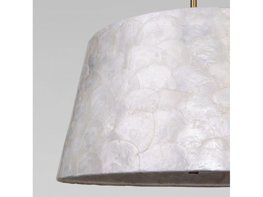 Подвесная люстра Eurosvet  101013/5 латунь/перламутр Smart