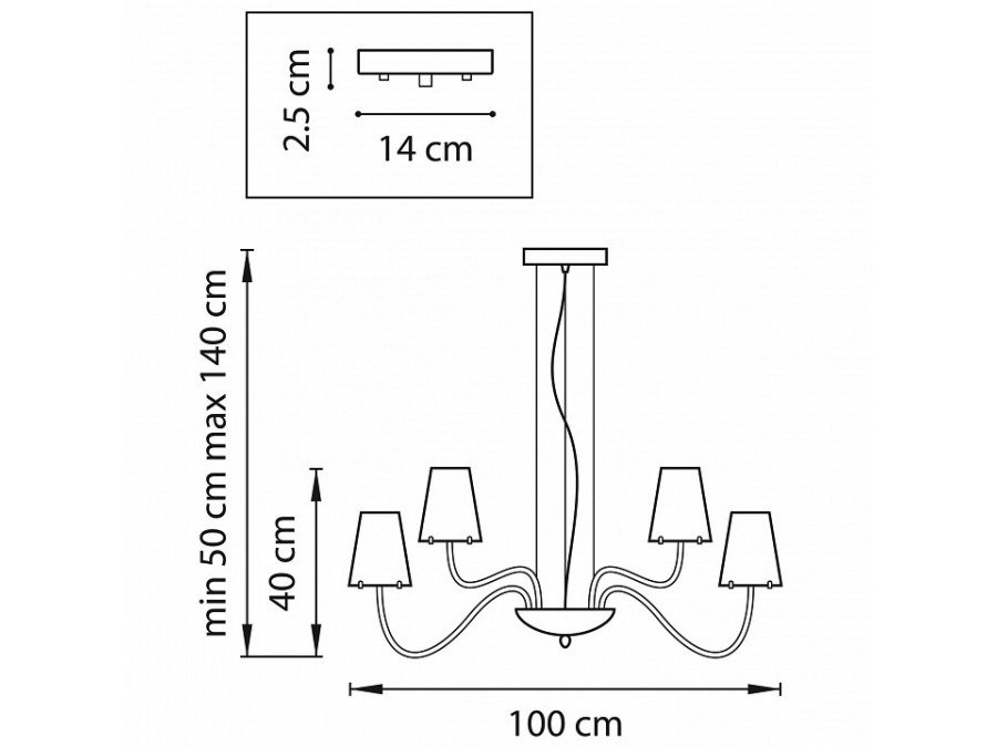Подвесная люстра Lightstar Diafano 758162