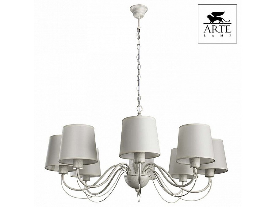 Подвесная люстра Arte Lamp Orlean A9310LM-8WG