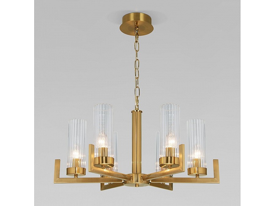 Подвесная люстра Eurosvet Arganie 60133/6 латунь