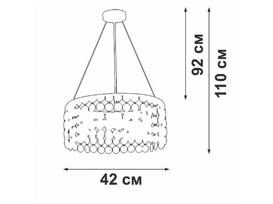 Подвесная люстра Vitaluce V5329 V5329-8/3S