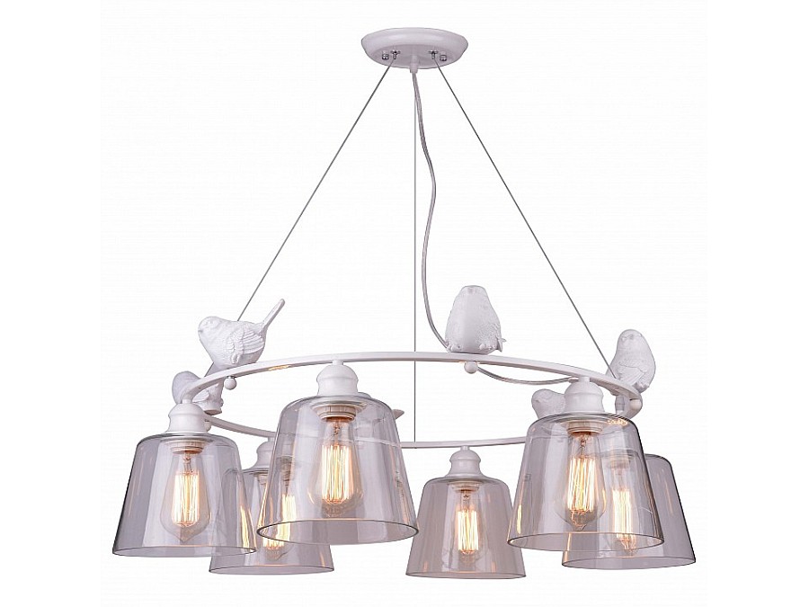 Подвесная люстра Arte Lamp Passero A4289LM-6WH