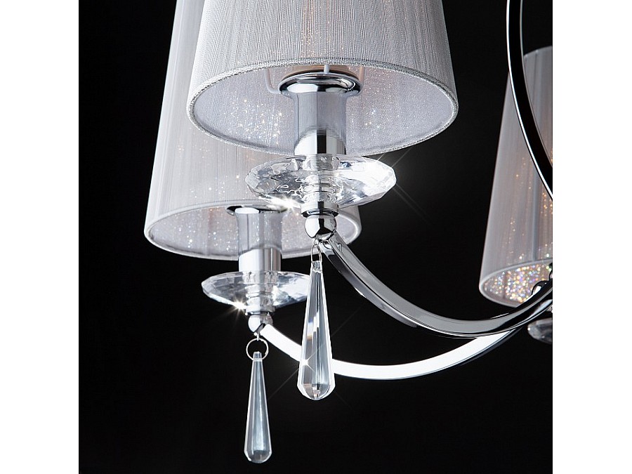 Подвесная люстра Eurosvet Valery 60079/5 хром