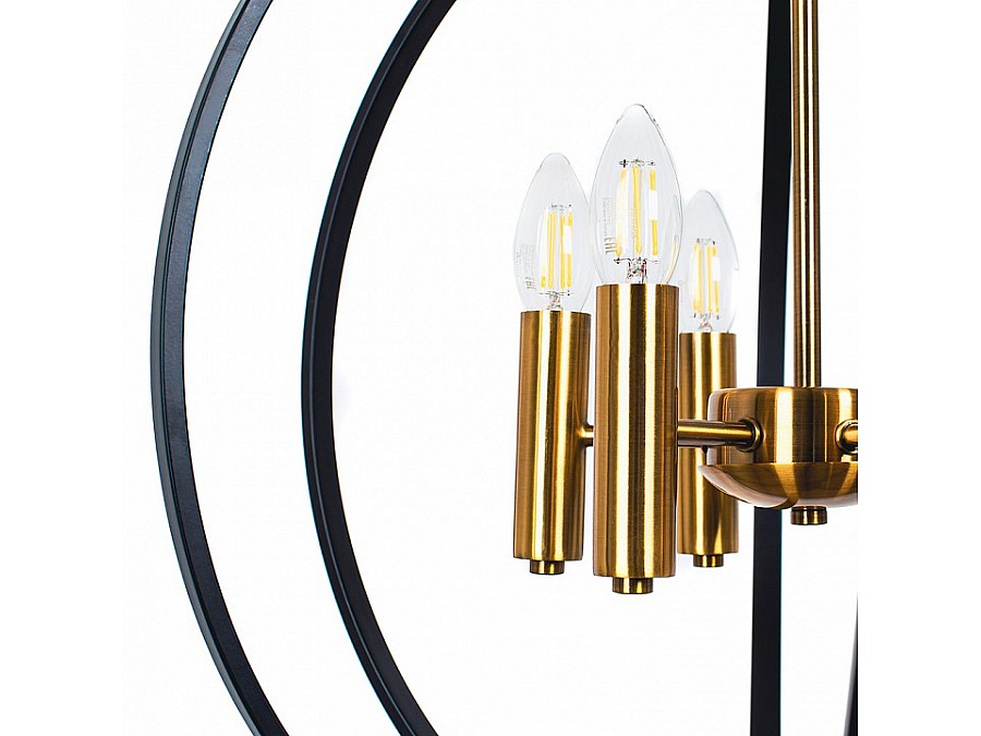Подвесная люстра Arte Lamp Castula A7013SP-6BK