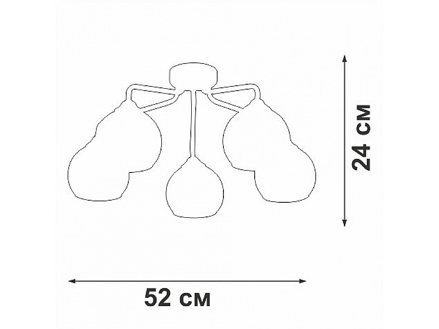 Потолочная люстра Vitaluce V3096 V3096-9/5PL