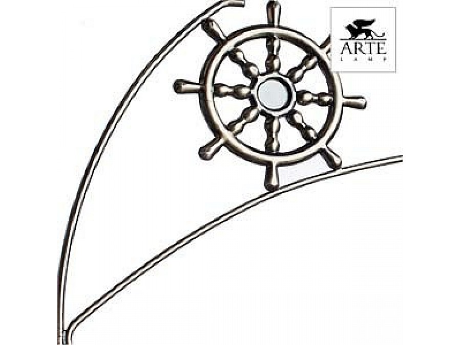 Потолочная люстра Arte Lamp Sailor A4524PL-3AB
