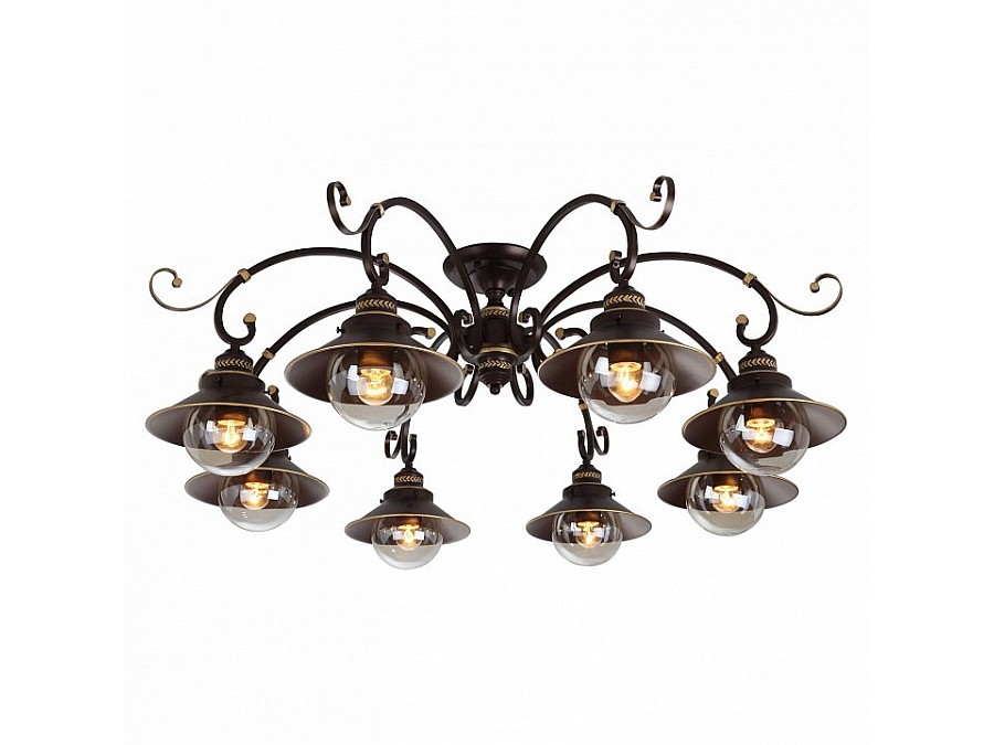 Потолочная люстра Arte Lamp Grazioso A4577PL-8CK