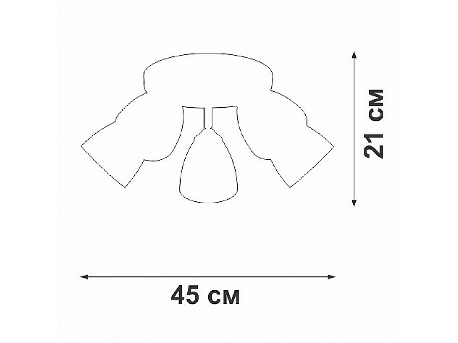 Потолочная люстра Vitaluce V4355 V4355-0/5PL