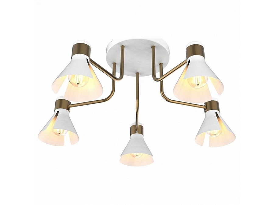 Потолочная люстра Imex MD.8312 MD.8312-5-S-WH+AB