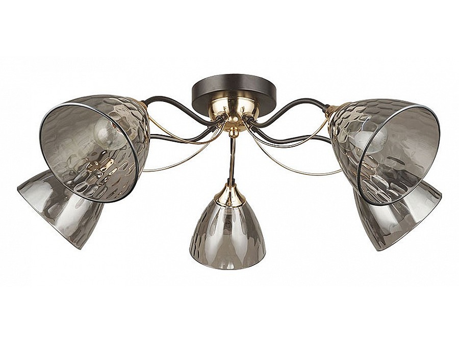 Потолочная люстра Arte Lamp Lily A4366PL-5BK