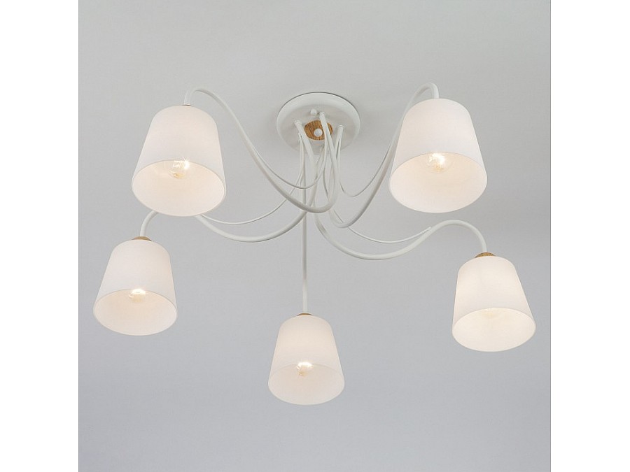 Потолочная люстра Eurosvet Betty 70062/5 белый