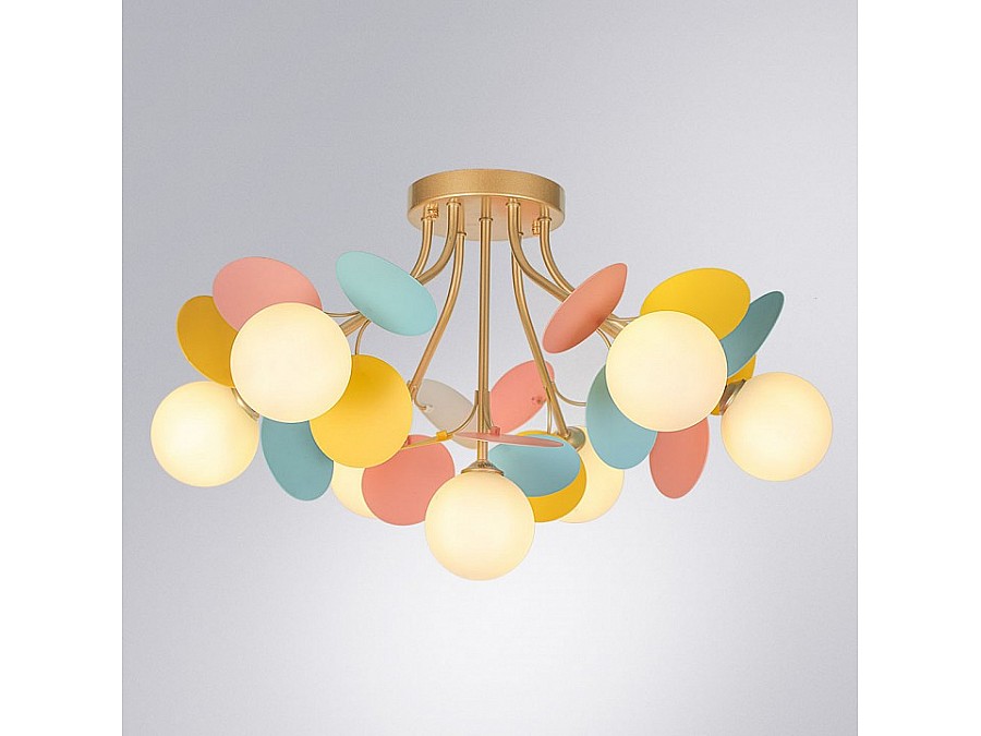 Потолочная люстра Arte Lamp Peacock A1369PL-7MD
