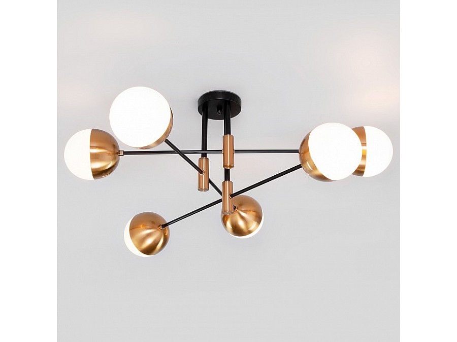 Потолочная люстра Eurosvet Nuvola 70129/6 латунь
