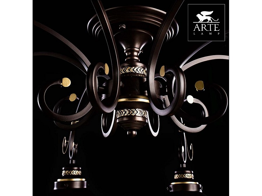 Потолочная люстра Arte Lamp Grazioso A4577PL-8CK