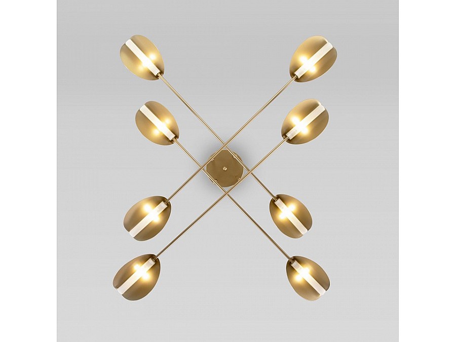 Потолочная люстра Eurosvet Grazia 70148/8 золото