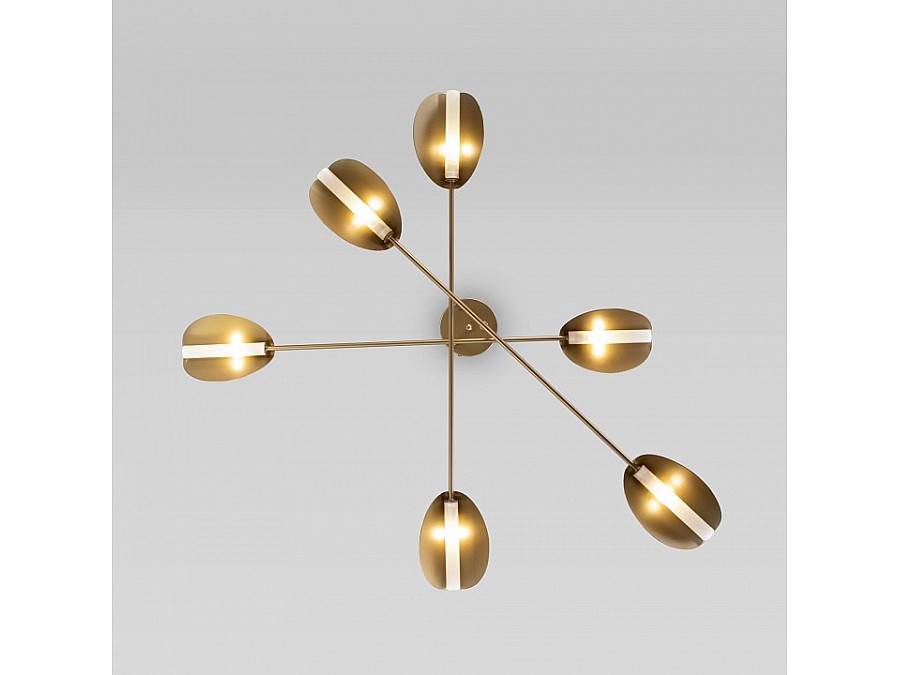 Потолочная люстра Eurosvet Grazia 70148/6 золото