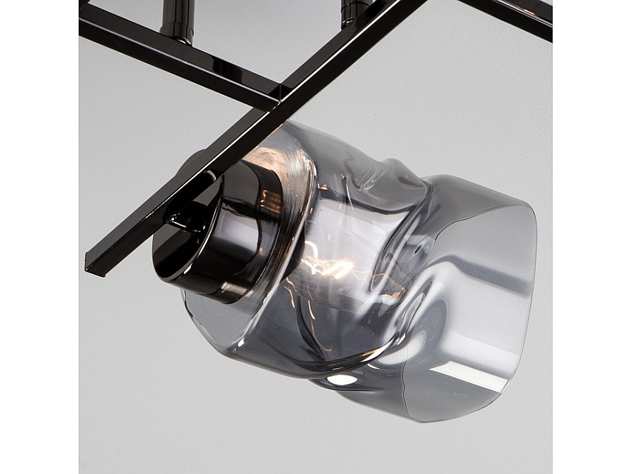 Потолочная люстра Eurosvet Hilari 30165/4 черный жемчуг