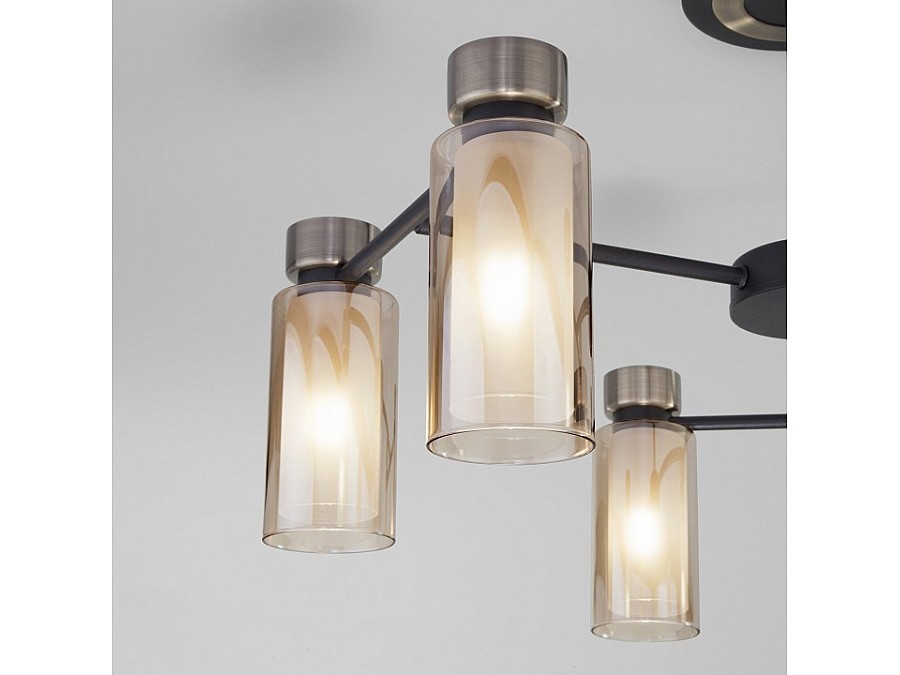 Потолочная люстра Eurosvet Amado 70115/6 черный