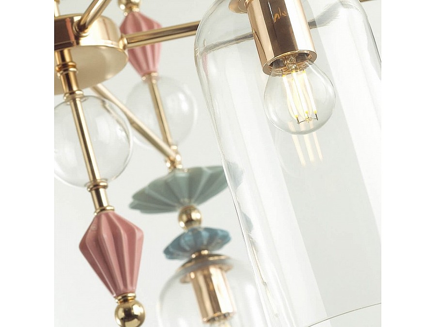 Потолочная люстра Odeon Light Bizet 4855/7C