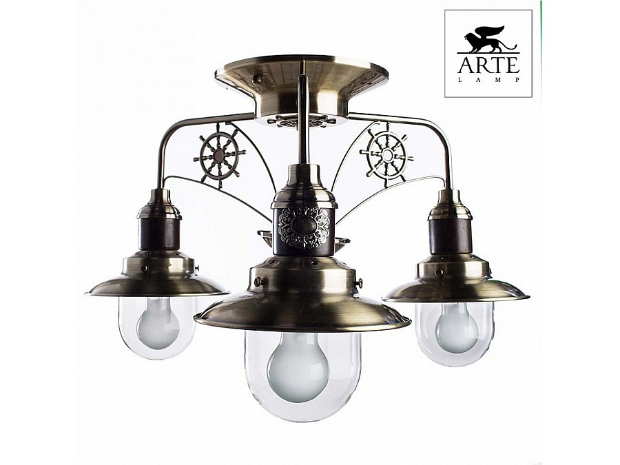 Потолочная люстра Arte Lamp Sailor A4524PL-3AB