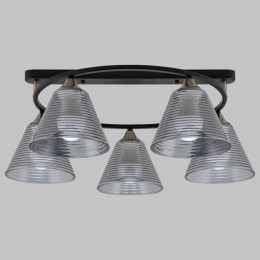 Потолочная люстра Imex MD.5948 MD.5948-5-S-BK+AB