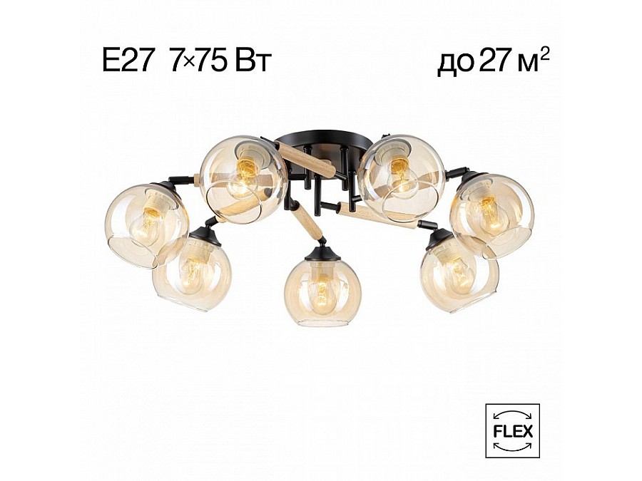 Потолочная люстра Citilux Tika CL133171