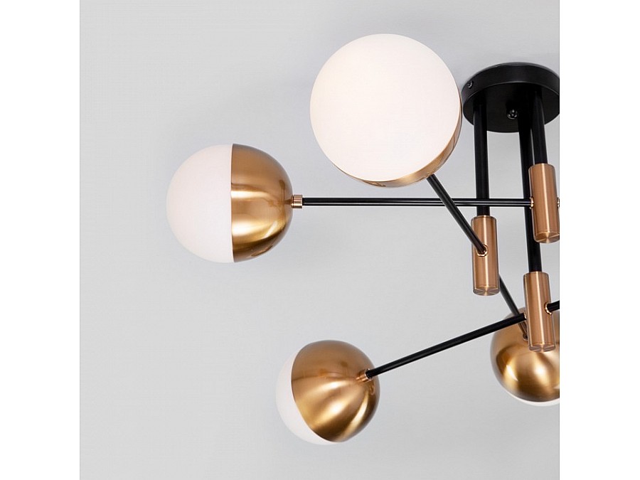 Потолочная люстра Eurosvet Nuvola 70129/6 латунь