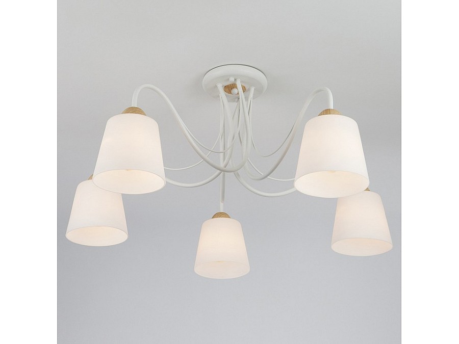 Потолочная люстра Eurosvet Betty 70062/5 белый